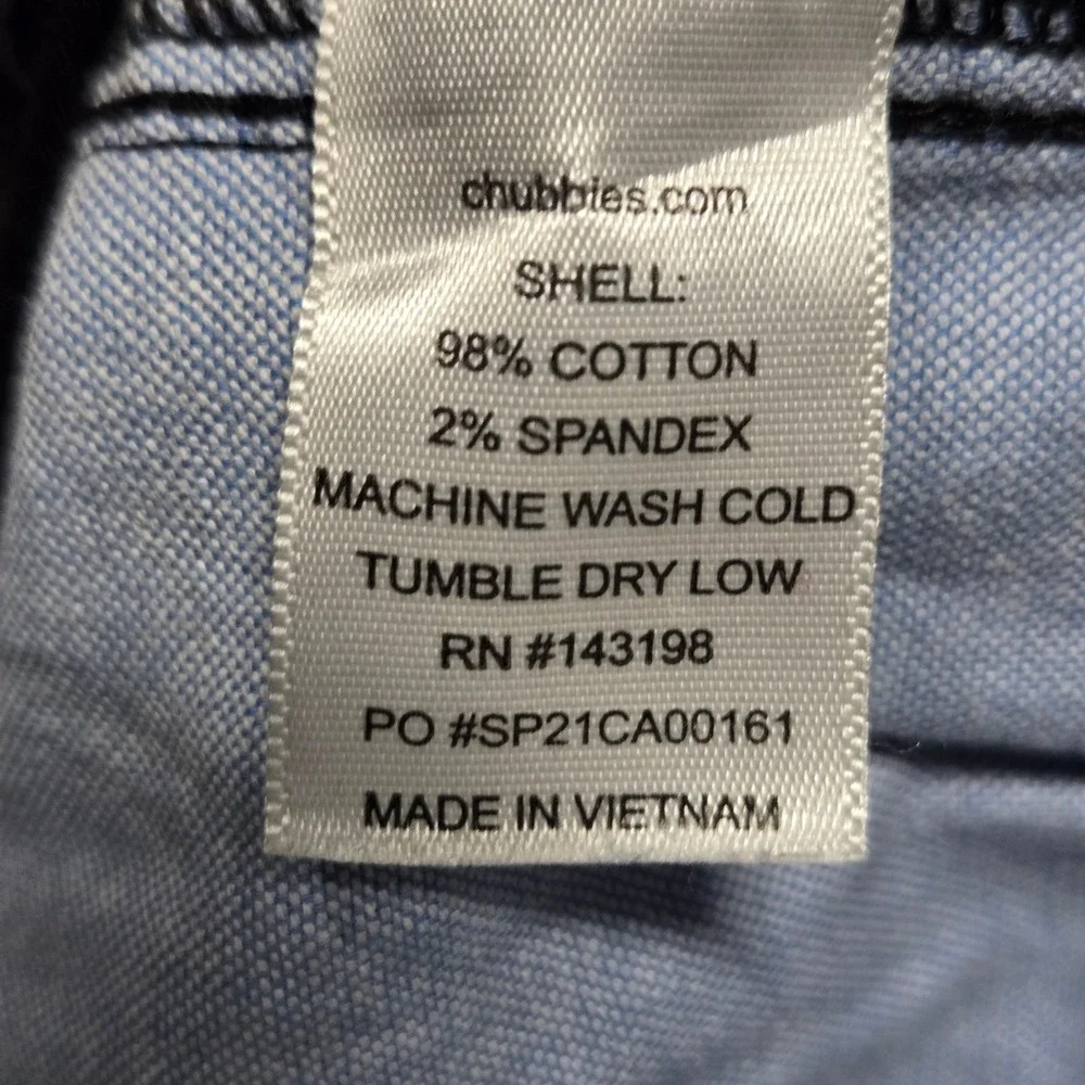 chubbies pre owned