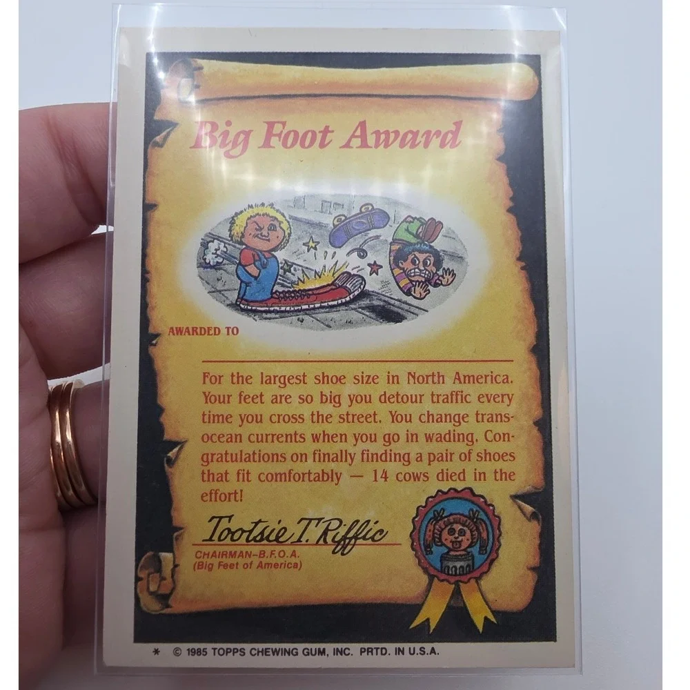 Topps heavily played