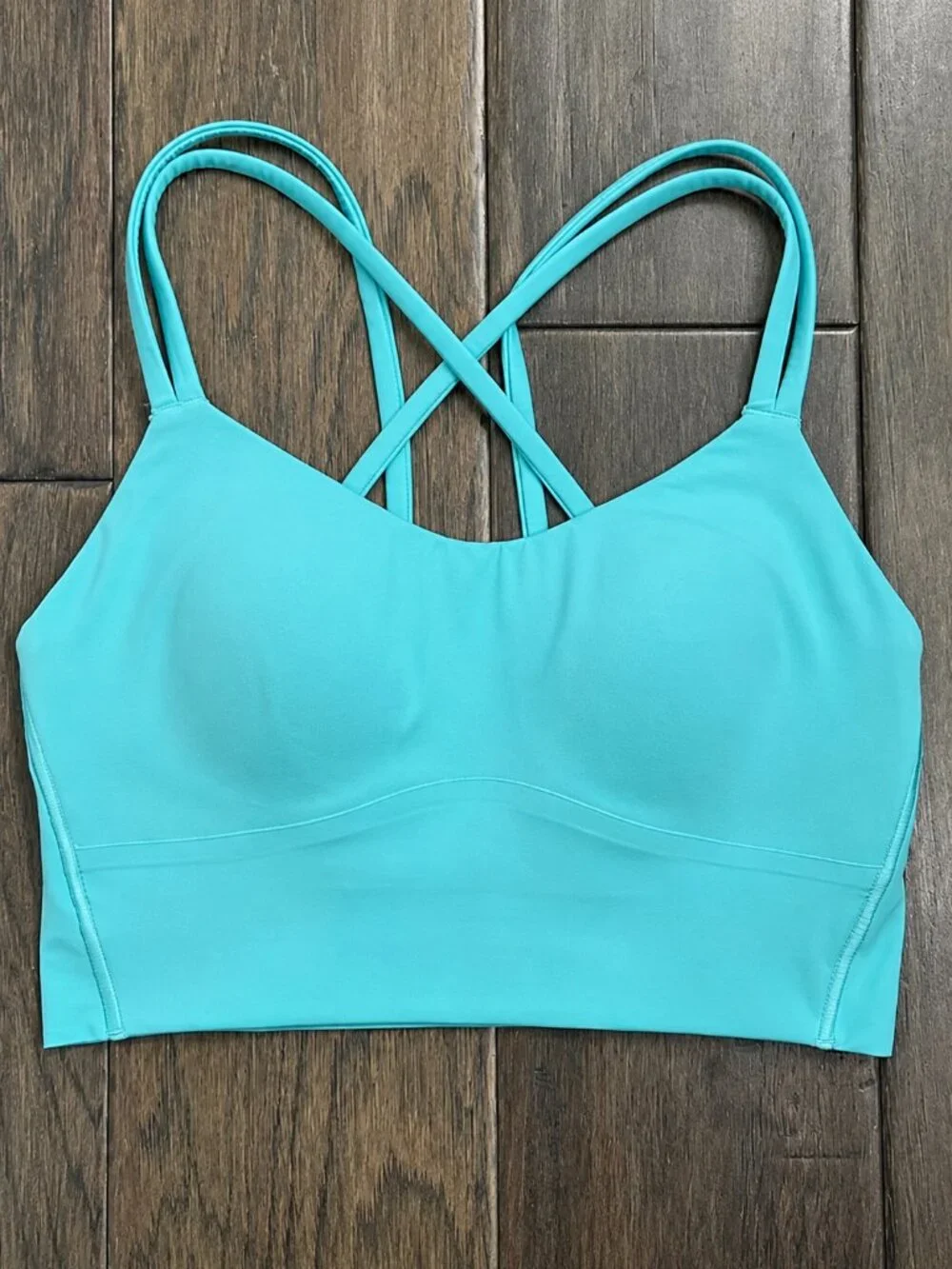 NEW Lululemon Like a Cloud Bra Long Line *Light Support, B/C Cup Tidal Teal