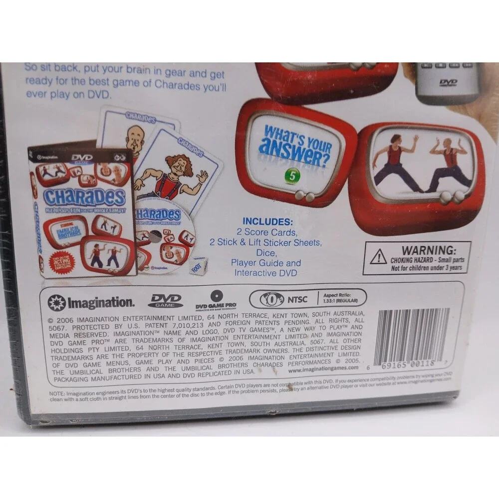 Imagination charades interactive