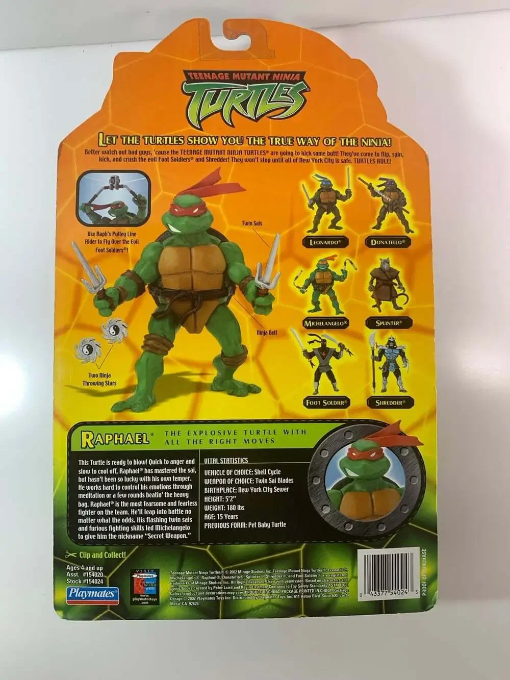 Playmates tmnt raphael