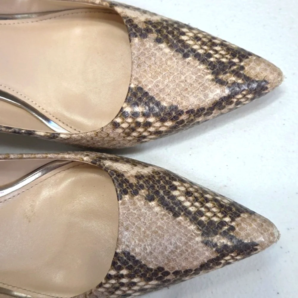 Coach details snakeskin classic