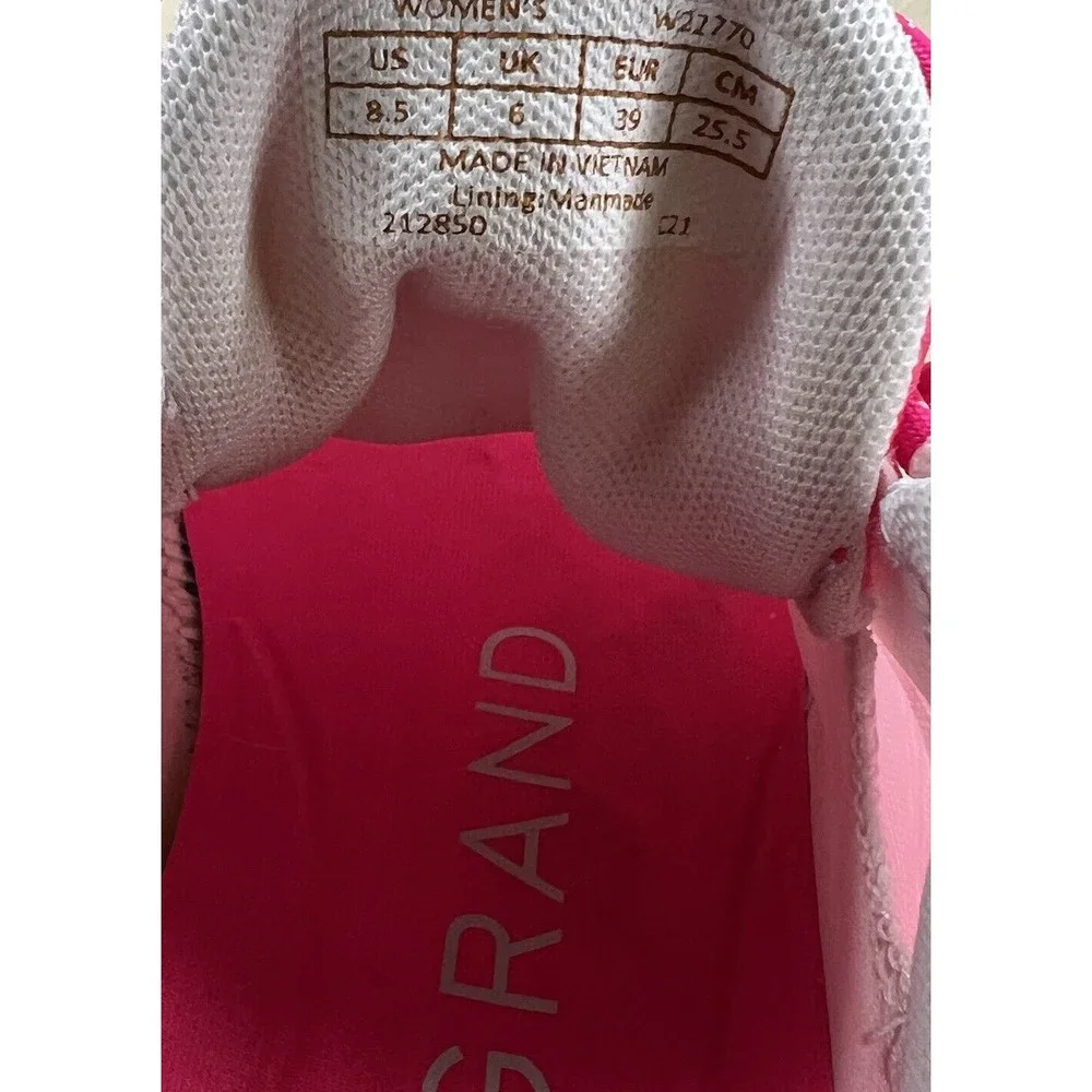 Cole Haan pink runner sneaker