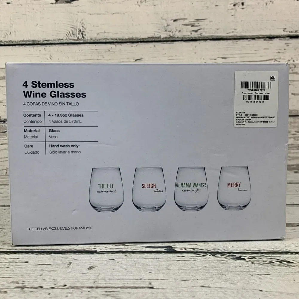 The Cellar festive stemless