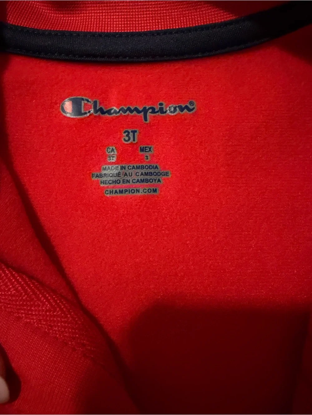 Champion bright red