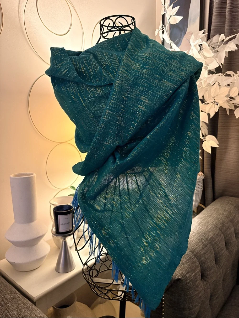 N/A textured teal