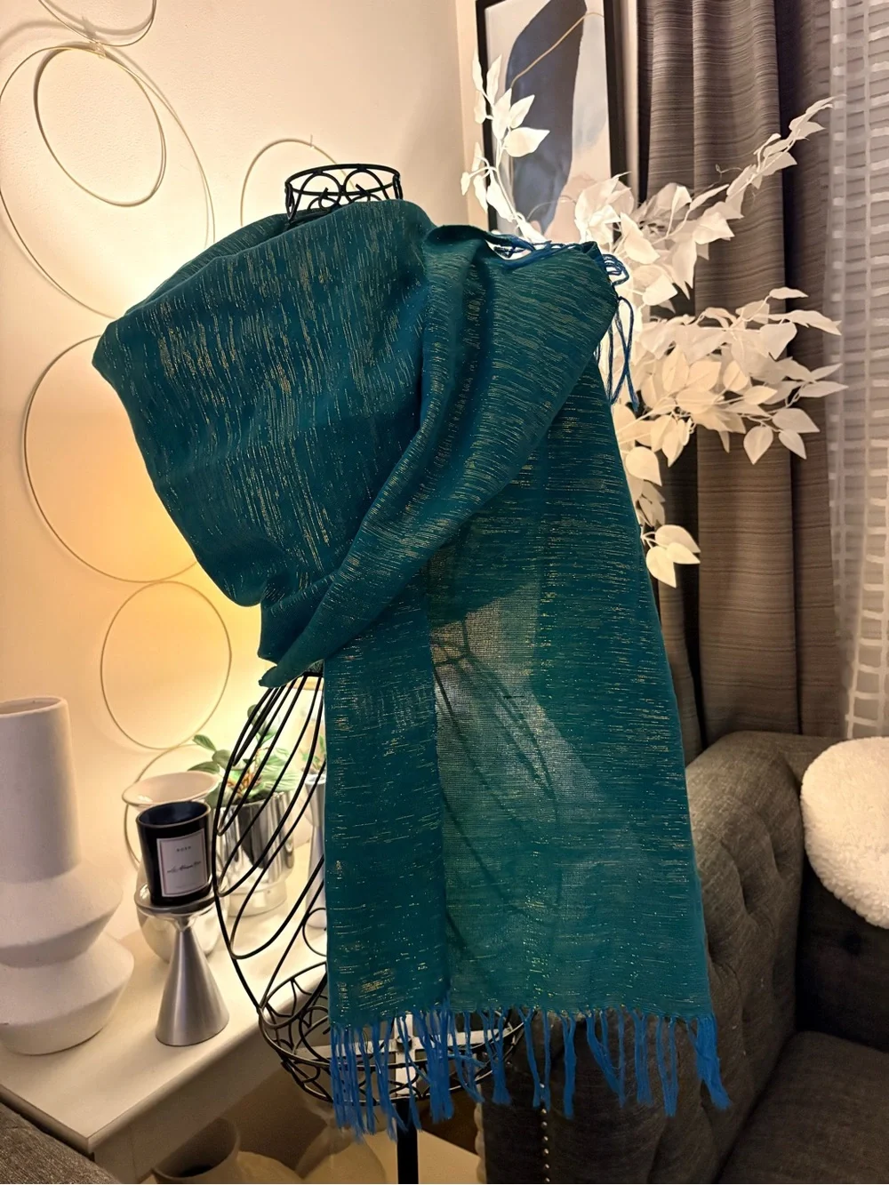 N/A textured teal
