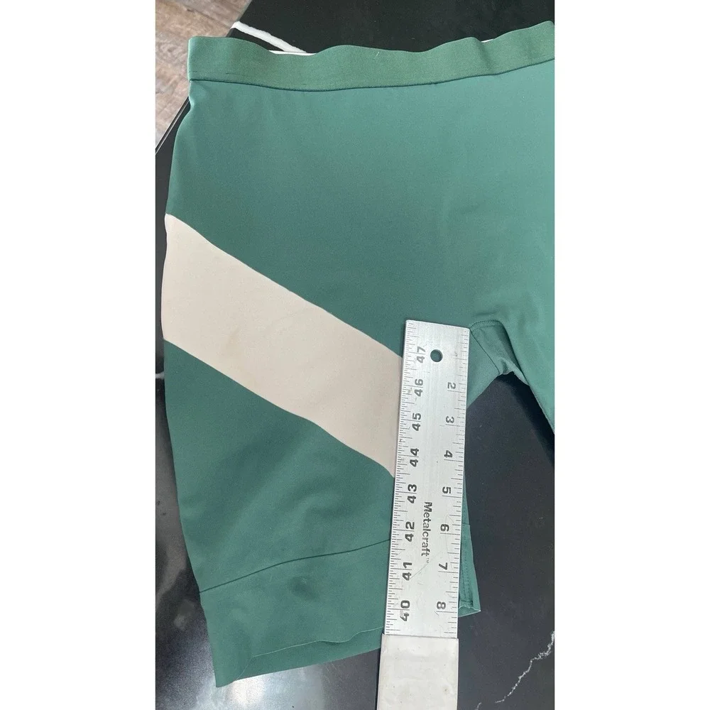 Tracksmith Allston Running Half Tights Green Sash Compression Shorts Size XS