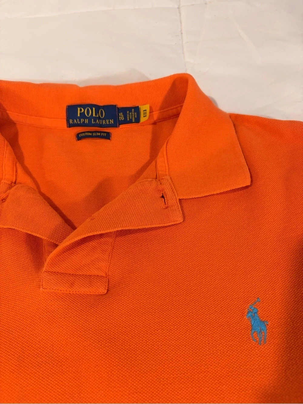 Polo Ralph Lauren details polo