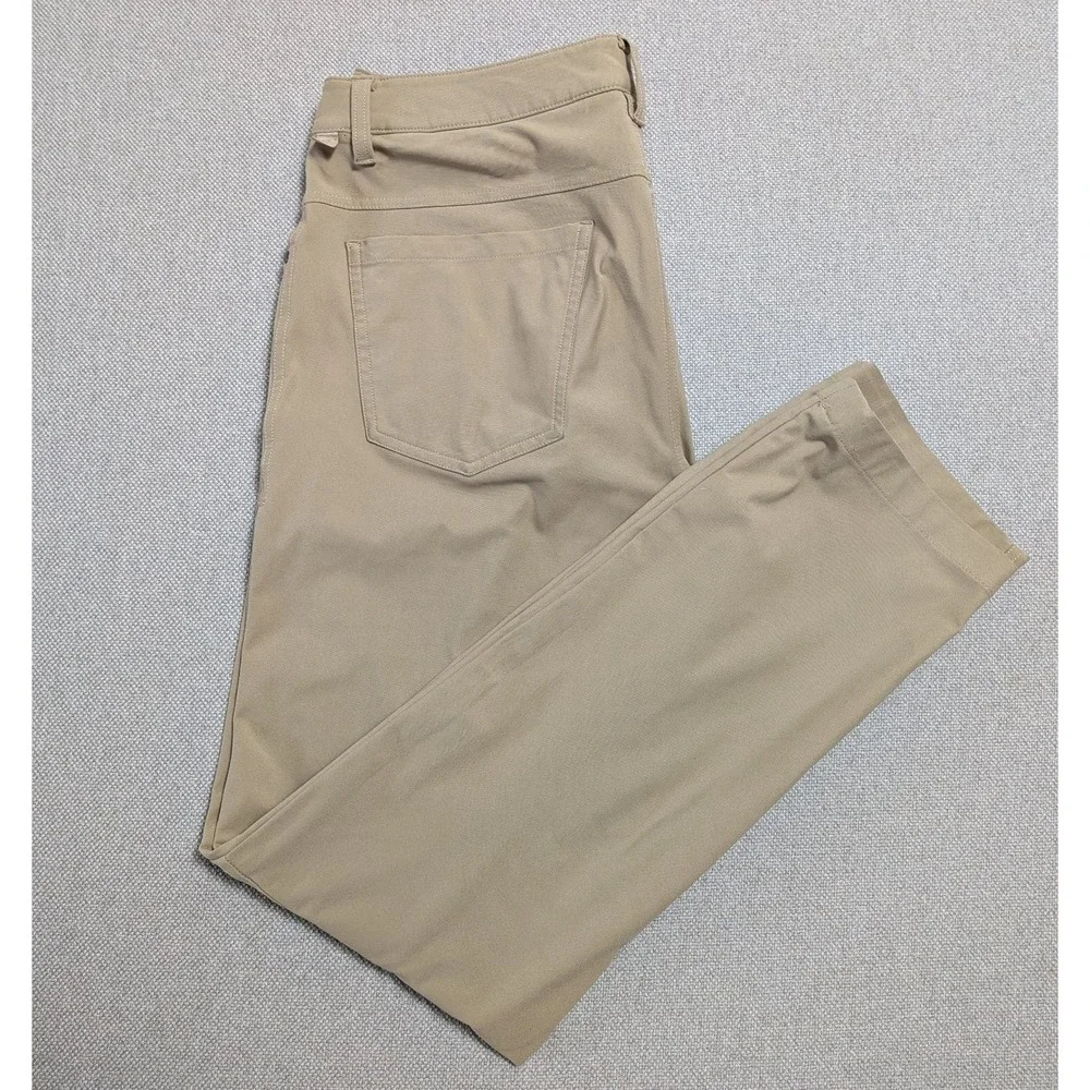 Lululemon Men's ABC Khaki Pants 31x31 Stretch Chino Athletic Warpstreme
