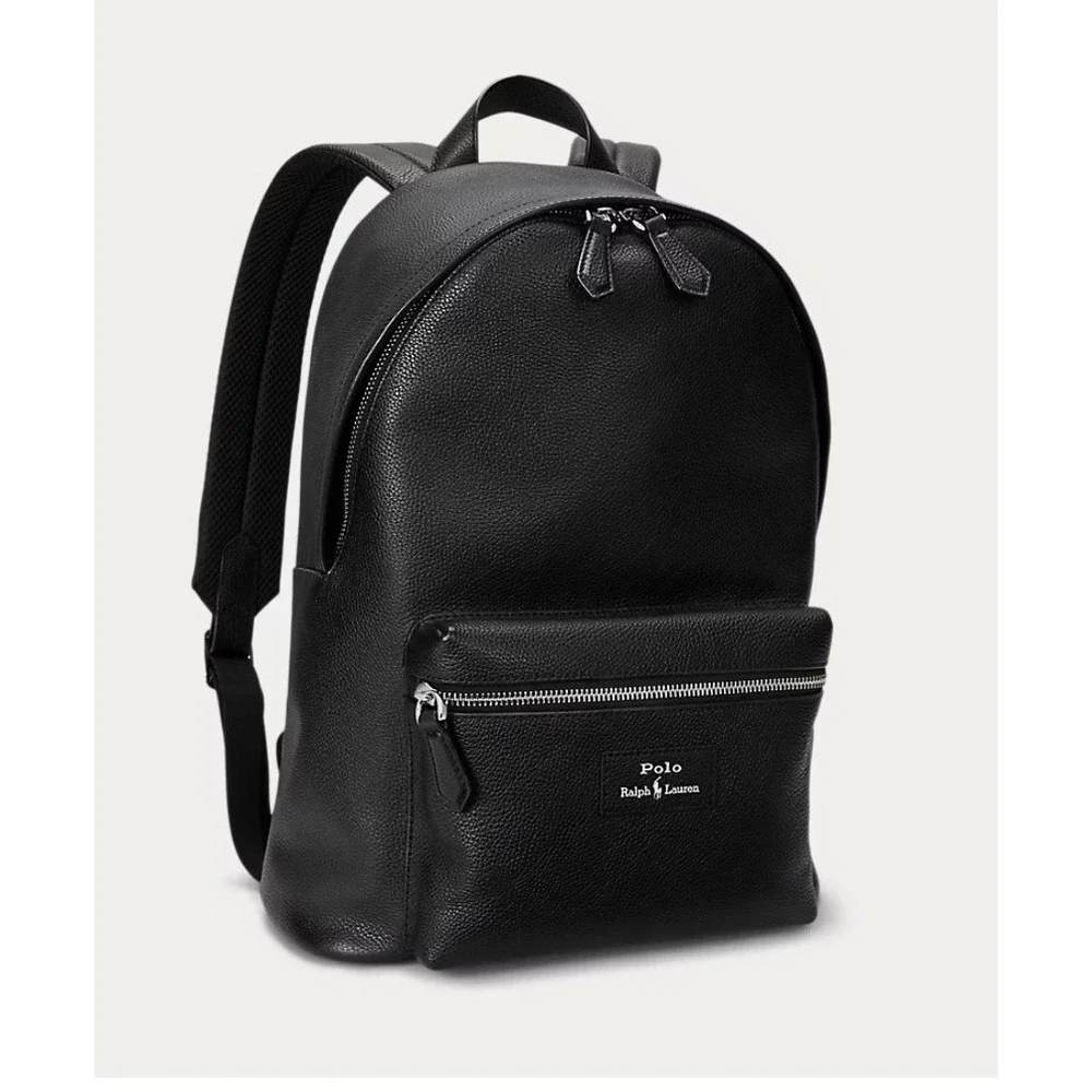Polo Ralph Lauren pebbled leather