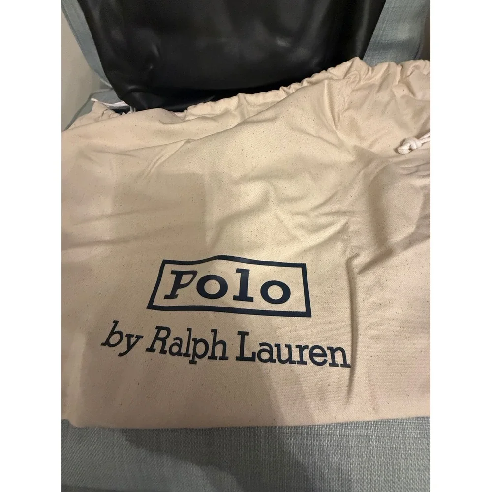 Polo Ralph Lauren pebbled leather