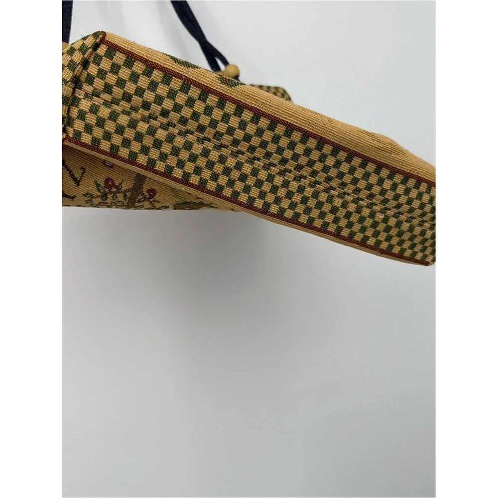 Vintage tapestry tote