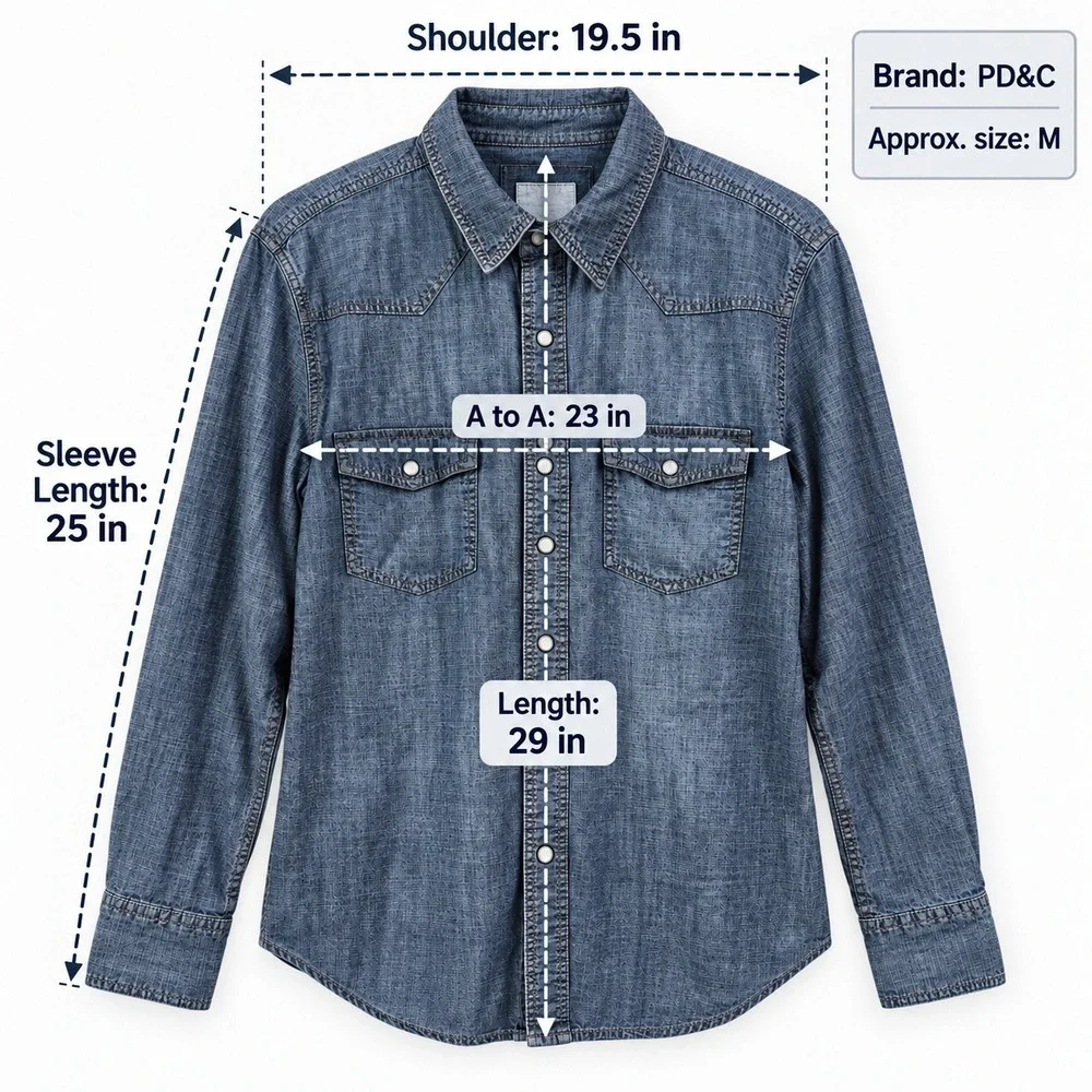 PD&C mens denim