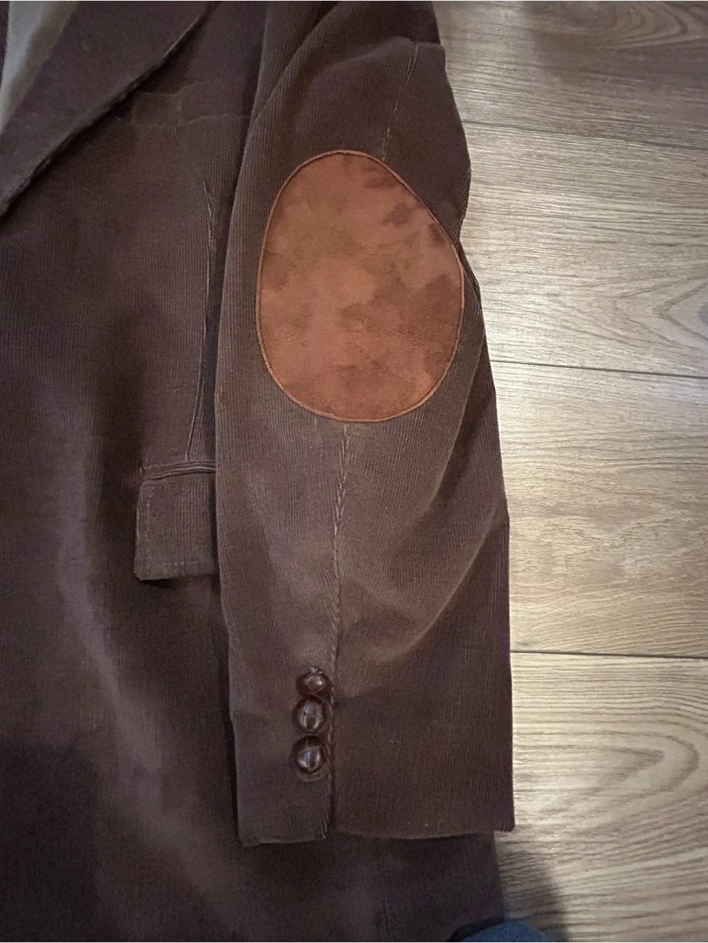 Vintage Levi Strauss Sports Classics 44R Brown Corduroy Sport Coat