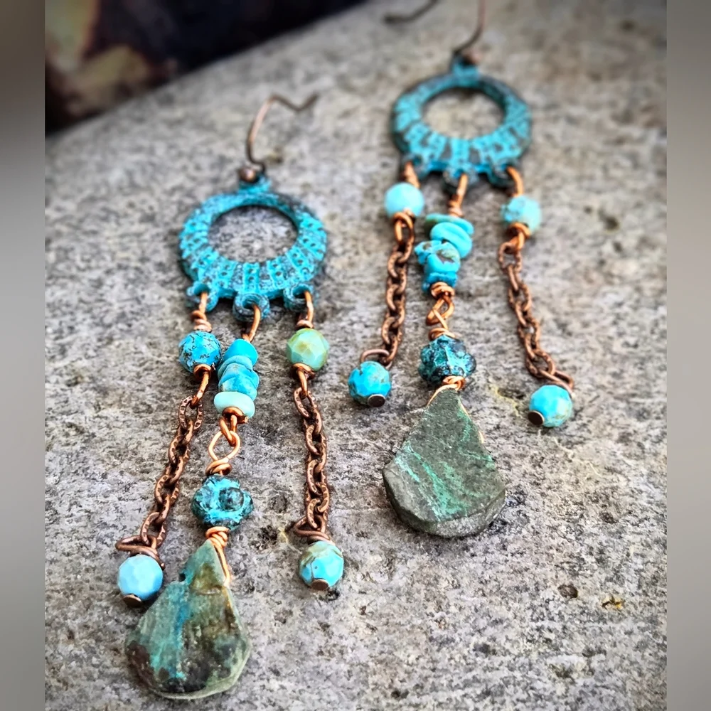 Artisan genuine turquoise