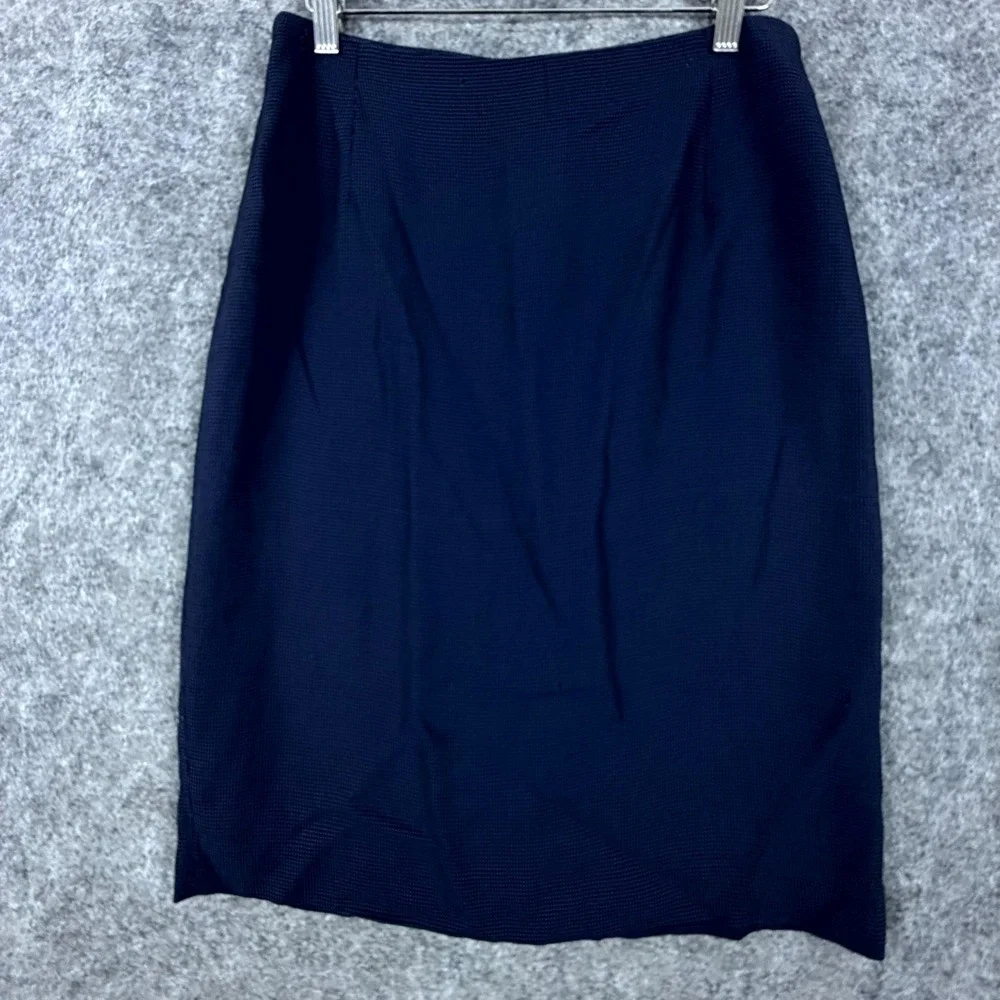 Vintage Garfield &‎ Marks Skirt Womens 6 Blue Office Chic Pencil Classic Capsule