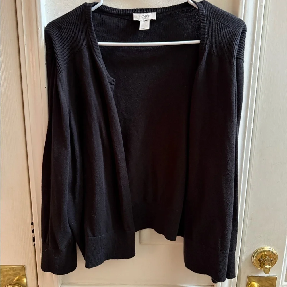 LOFT Open Front Cardigan
