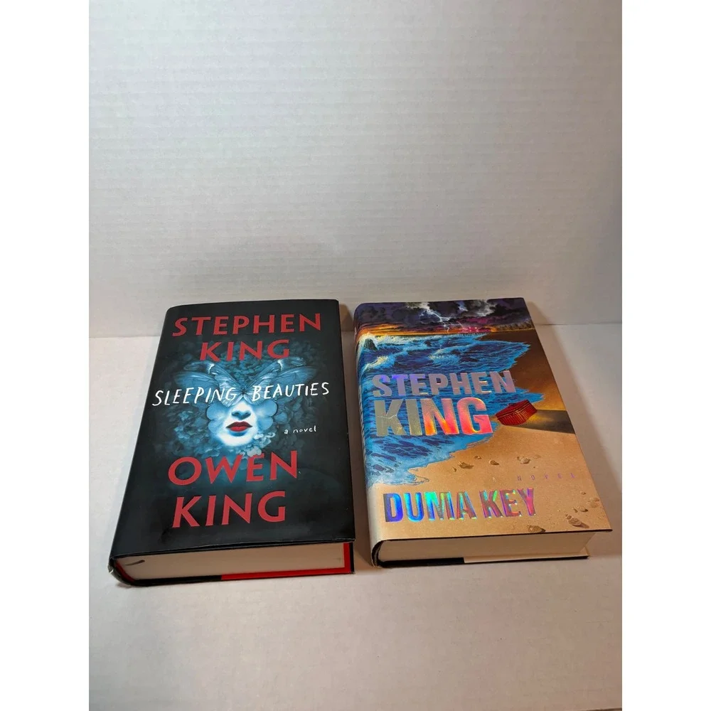 Stephen King Hardcover Book‎ Lot Sleeping Beauties 1st Ed Duma Key Holographic