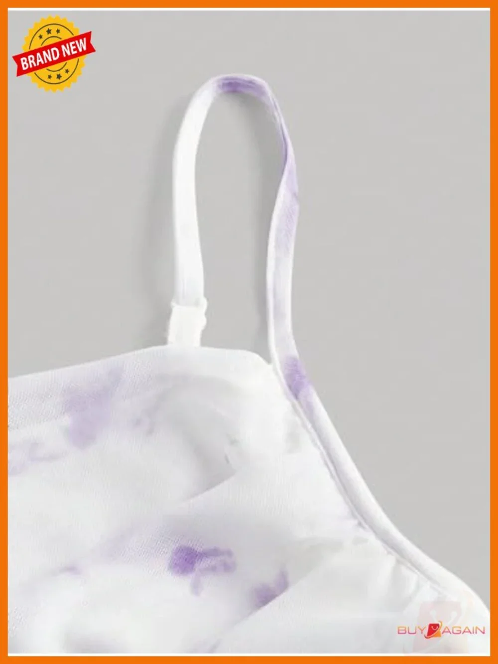 N/A floral ruched