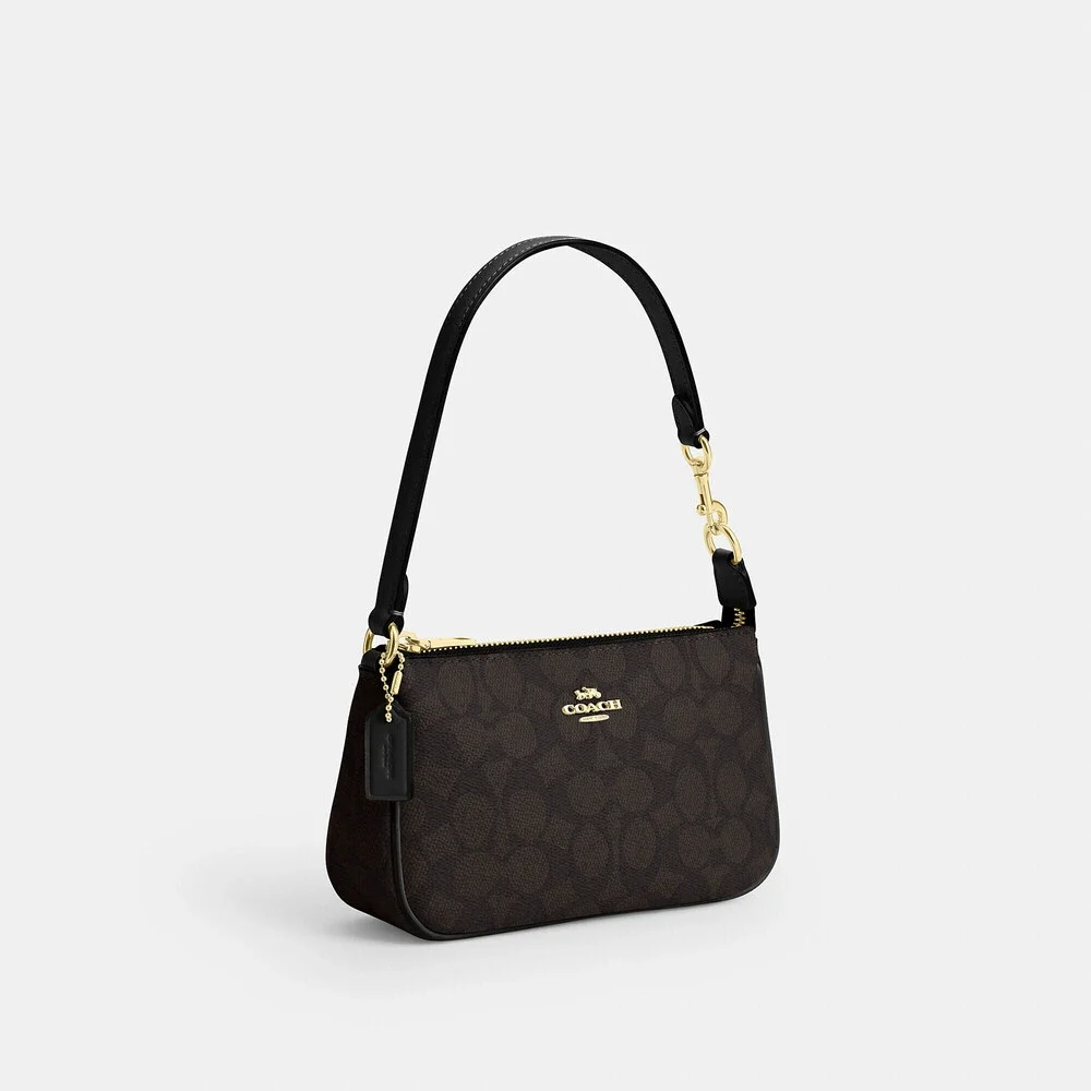 Coach signature coated