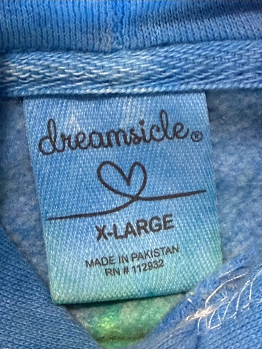 Dreamsicle colorful tie